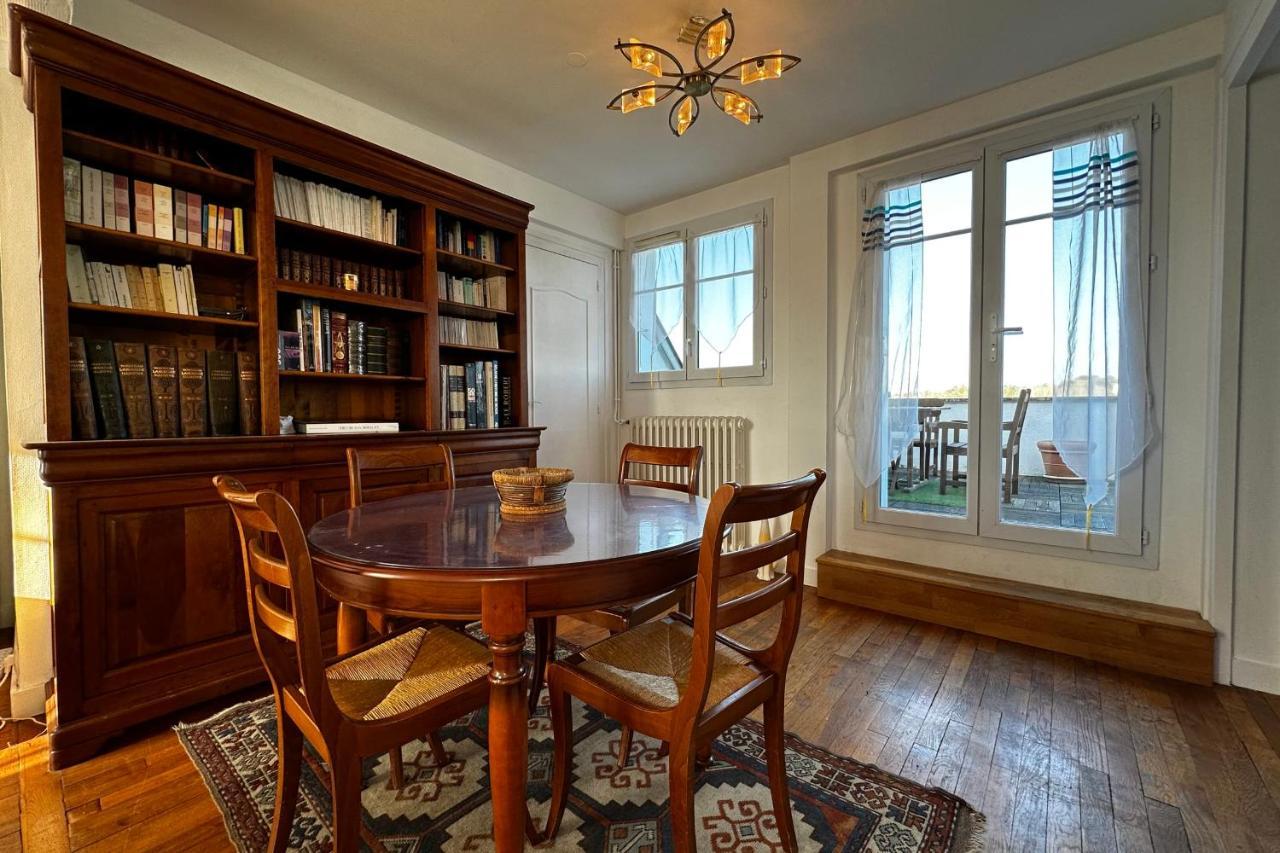 Beautiful Apartment With Terrace - Loire View Tours Kültér fotó
