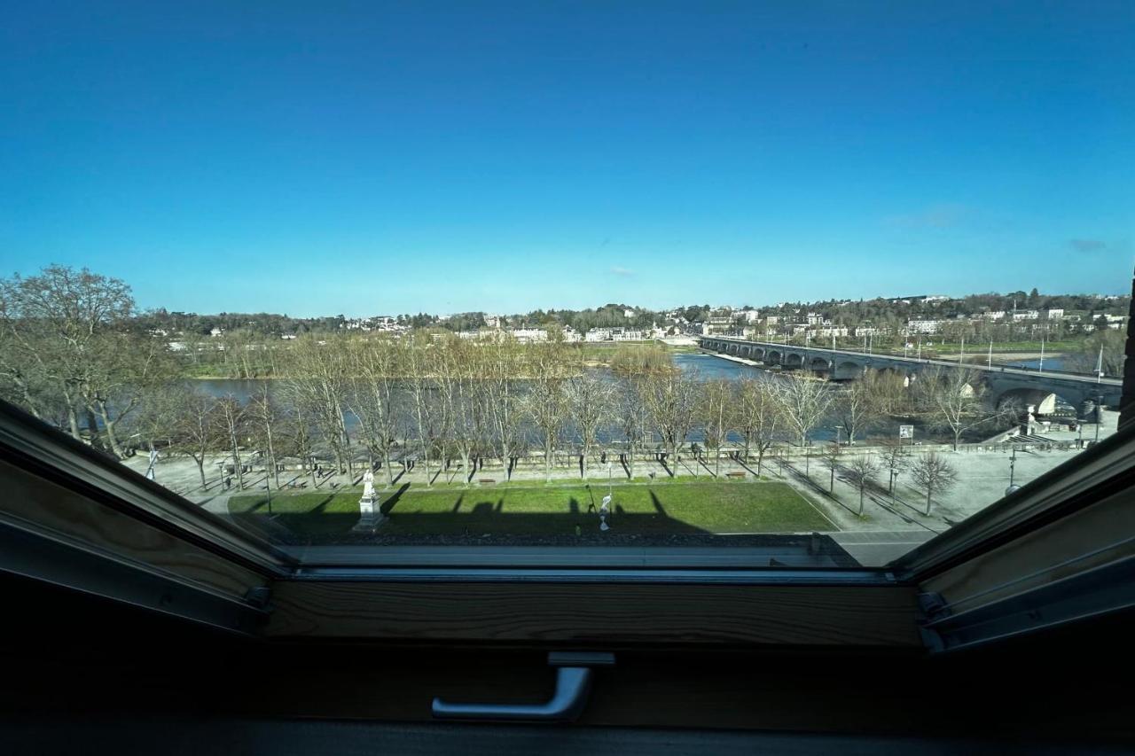 Beautiful Apartment With Terrace - Loire View Tours Kültér fotó