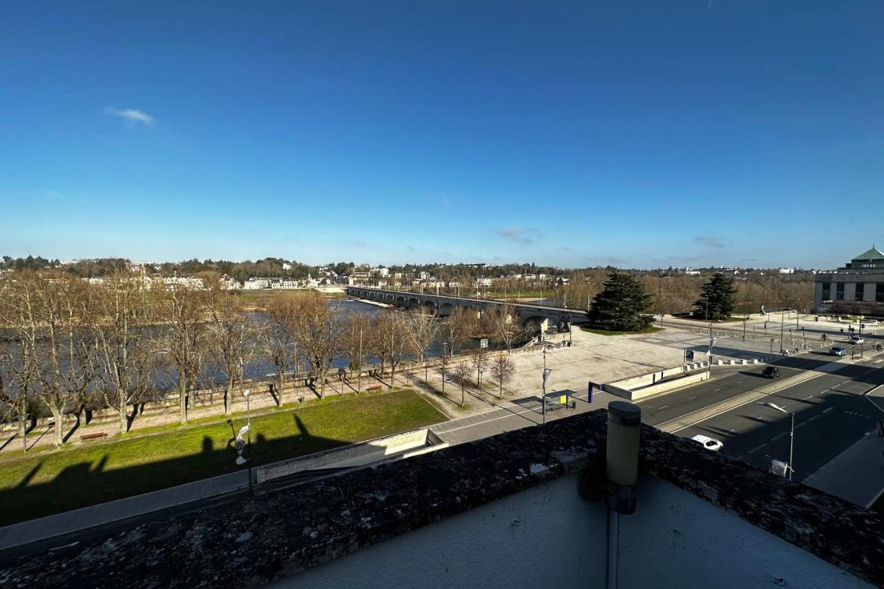 Beautiful Apartment With Terrace - Loire View Tours Kültér fotó